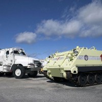 Космонавты получат колесные броневики MRAP