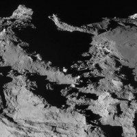 Зонд Rosetta снял газопылевую струю от кометы Чурюмова-Герасименко