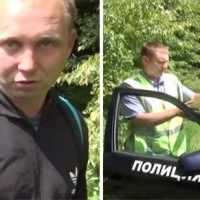 В Калининграде пьяная автоледи набросились на полицию