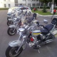 Киевские полицейские показали новые мотоциклы