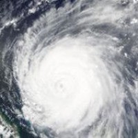 NASA показало супертайфун Soudelor из космоса