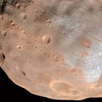Фобос и Деймос посчитали результатом столкновения луны с Марсом