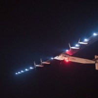 Самолет «Солар Импульс» начал перелет через Тихий океан
