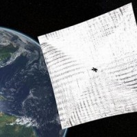 Спутник на солнечных парусах передал свой первый четкий снимок