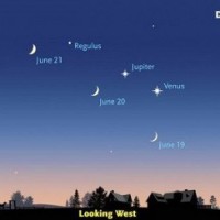 Венера и Юпитер станут самыми яркими светилами на небе в конце июня