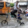 Велосипед для наводнений в Китае