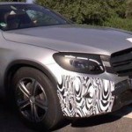 Купе Mercedes-Benz GLC впервые попало в объектив видеокамеры