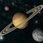 Получено качественное изображение спутника Сатурна Тефия