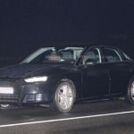 Audi A4 2016 модельного года попал в камеры на тестах
