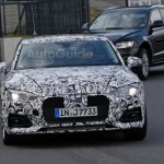 Audi протестировала новую A5 на дорогах Германии