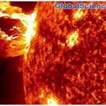Вспышка высокого класса М произошла на поверхности Солнца
